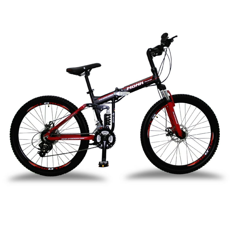 Bicicleta Montaña Rodada 26 21 Velocidades Plegable Klamp Monk MTB
