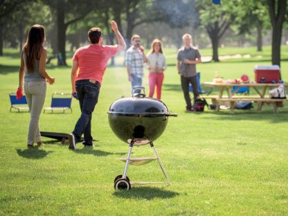 Weber, Asador Original Kettle Premium 22 Negro Adulto Unisex, Negro (Black), Pulgadas Premium