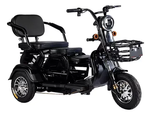 Bicicleta Eléctrica De Tres Ruedas 750w 33km/h 45km Moto