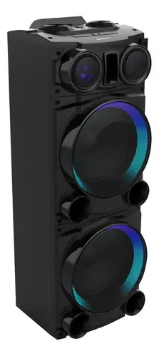 Bocina Doble 2500w Rms Awpoc10l Aiwa Color Negro