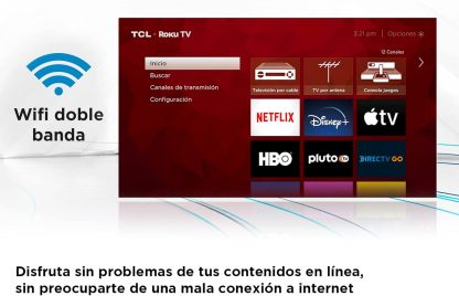 TCL Smart TV Pantalla 32" 32S310R FHD 2K