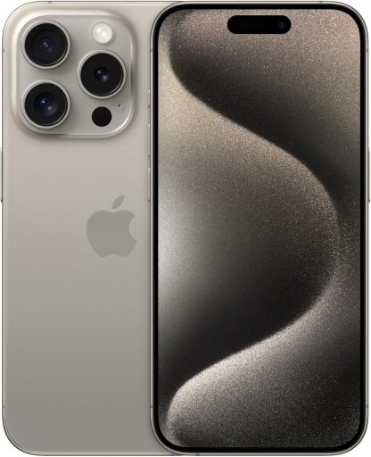 Apple iPhone 15 Pro (128 GB) - Titanio Natural (Reacondicionado)