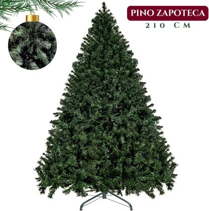 Jardimex Arbol de Navidad Oyamel Artificial 210 Cm Verde Frondoso Calidad Pino de Navidad Arbol Navideño Arboles de Navidad Artificial Pino Navideño Artificial