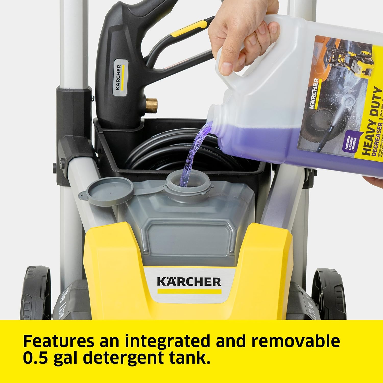 Karcher - Máquina limpiadora eléctrica a presión, K1700, Amarillo