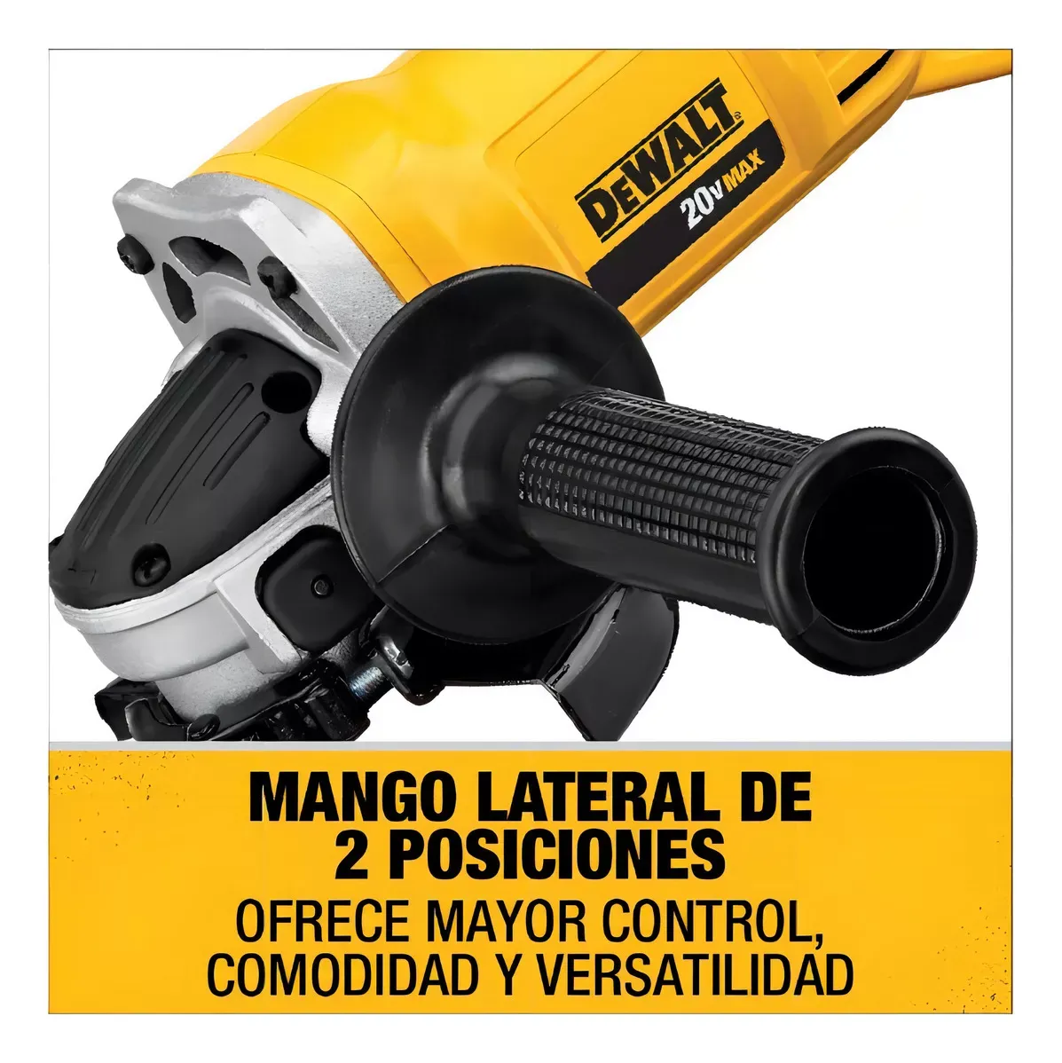 Combo Dewalt Esmeril + Taladro Xr + 2 Baterias De 5 Ah +caja Color Amarillo/Negro