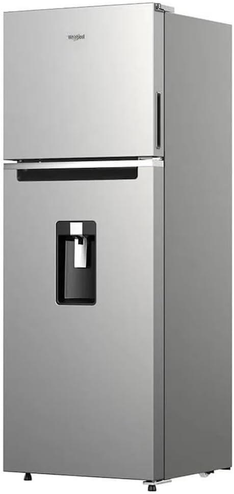 Refrigerador Whirlpool de 11 pies cúbicos Top Mount 2 puertas Gris modelo WT-1143K