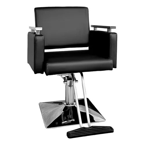 Sillon Silla Barberia Estetica Cuadrada 360° Moderna Color Rosa Tipo de respaldo Fijo Nanofort
