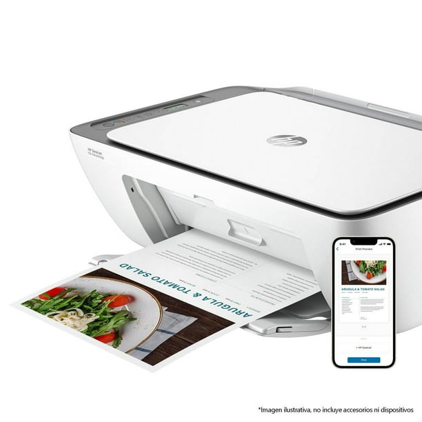Impresora Multifuncional HP DeskJet Ink Advantage 2875 WiFi Inyección de Tinta