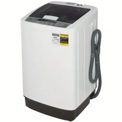 Lavadora Portátil, Capacidad de 13.5 libras/17.8 libras, Lavadora y Secadora Portátil de 1.8/2.4 pies cúbicos con bomba de drenaje, 10 programas y 8 niveles de agua para hogares y apartamentos