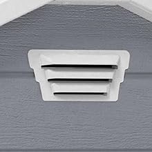 keter manor cobertizos est&aacute;n ventilados