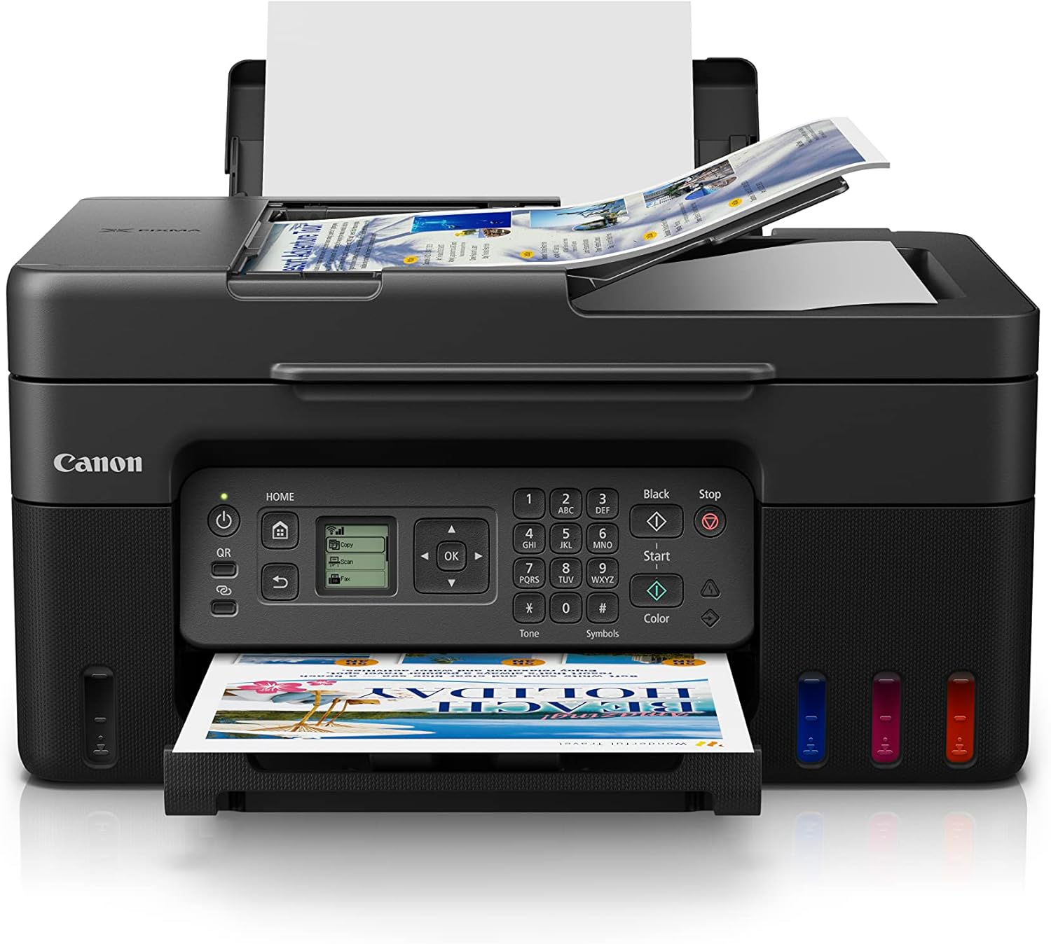 Canon Impresora Multifuncional Inalámbrica MegaTank G4170