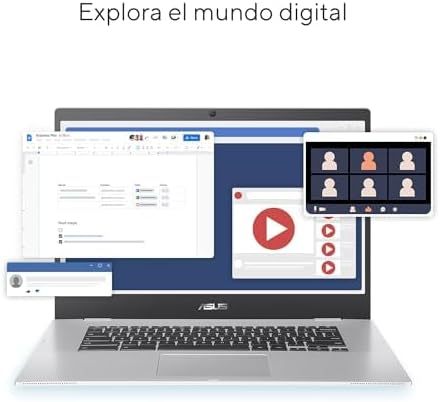 ASUS Laptop Chromebook CX1500 | Intel Celeron 8GB RAM 128 GB | (Garantía y Servicio en México)