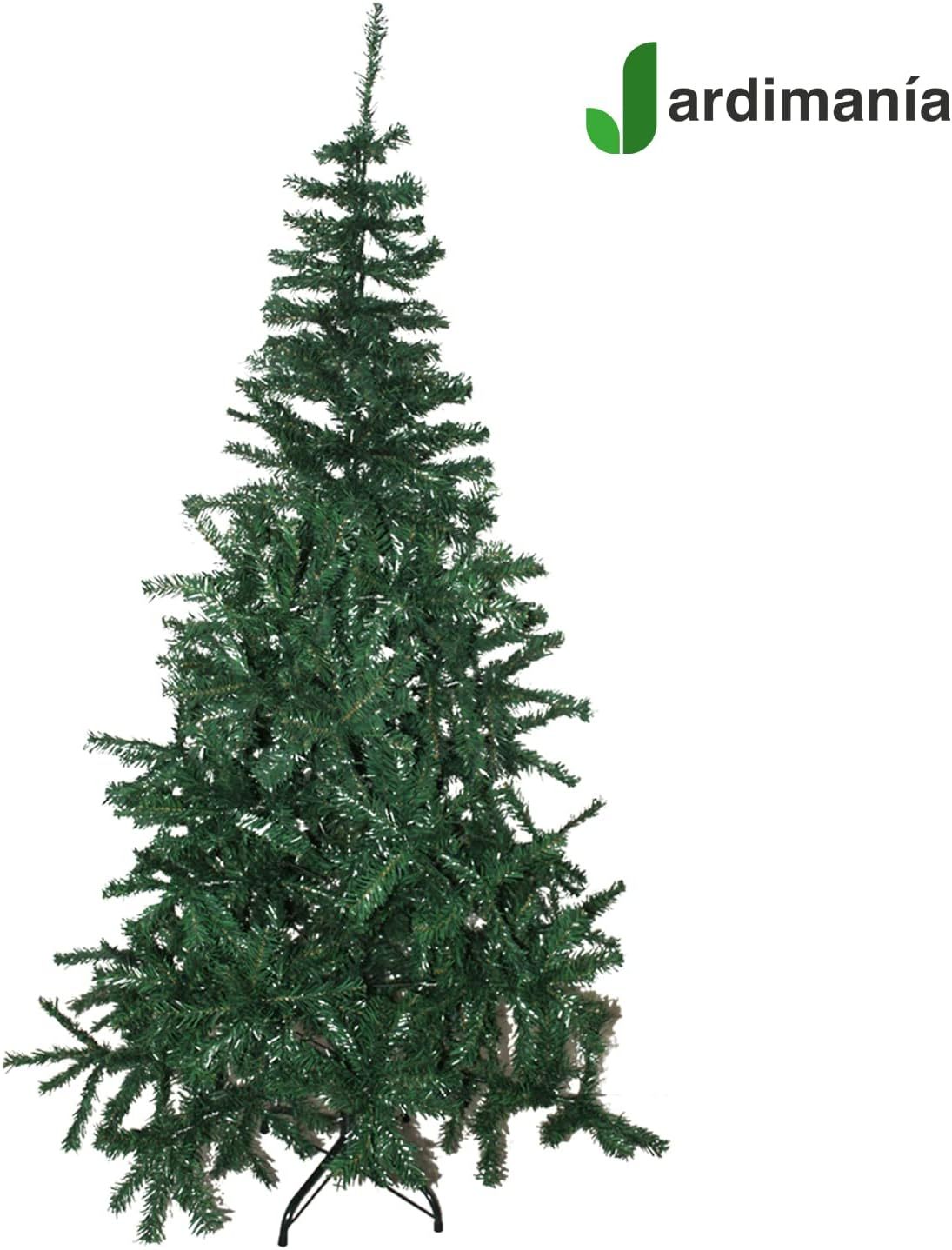 JARDIMANÍA, Árbol Navidad Premium, Pino Artificial, 630 Ramas, 180 cm de Altura