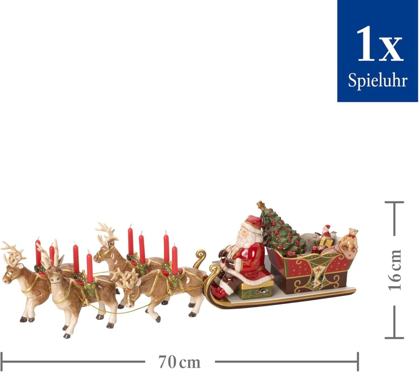 Villeroy & Boch Toys - Figura de árbol de Navidad para niños