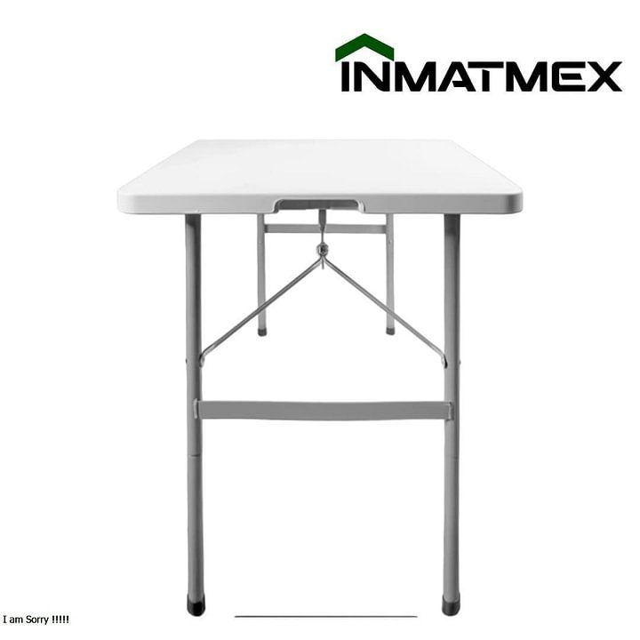 Mesa Plegable Blanca INMATMEX Mesa portafolio