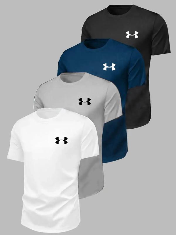 Camiseta para hombre Under Armour HeatGear Tech Twist (Paquete de 4)