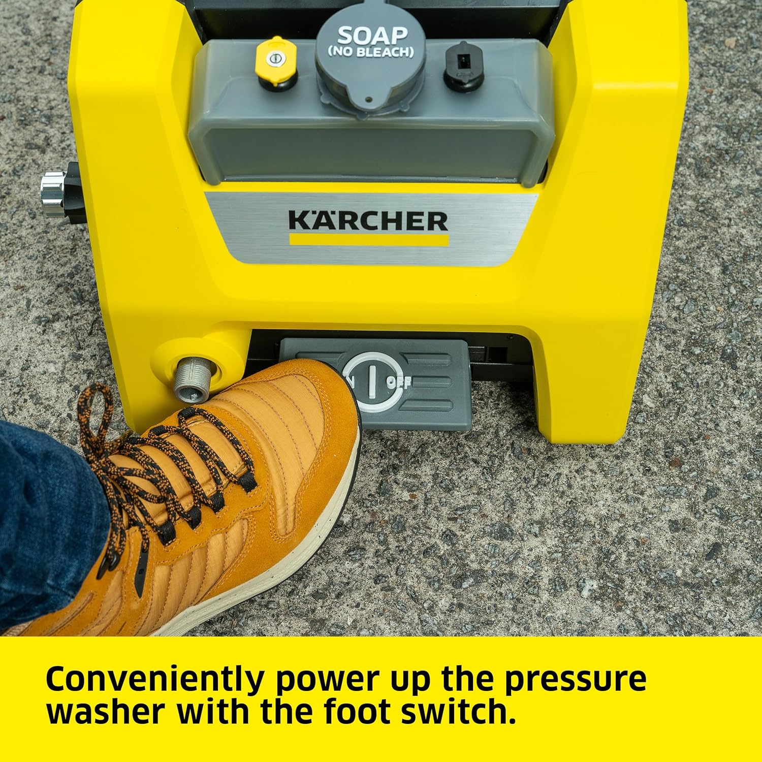 Karcher - Máquina limpiadora eléctrica a presión, K1700, Amarillo