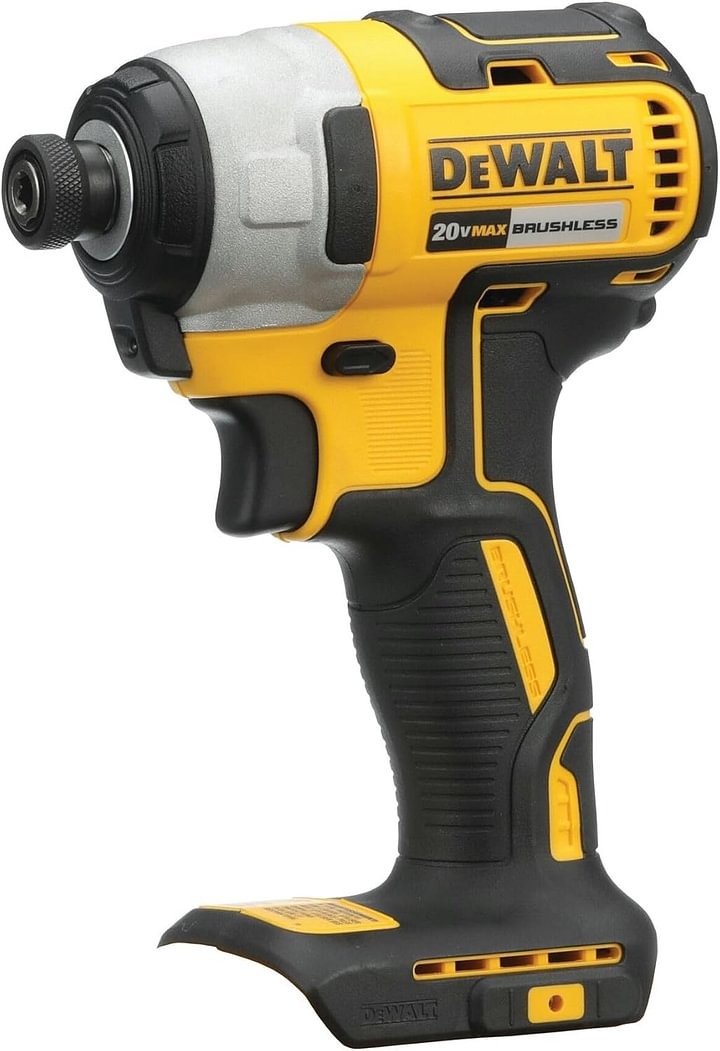 DEWALT - Taladro inalámbrico de 20 V MAX, driver de impacto, kit combinado de herramientas eléctricas de 2 herramientas, juego de herramientas eléctricas sin escobillas con 2 baterías y cargador