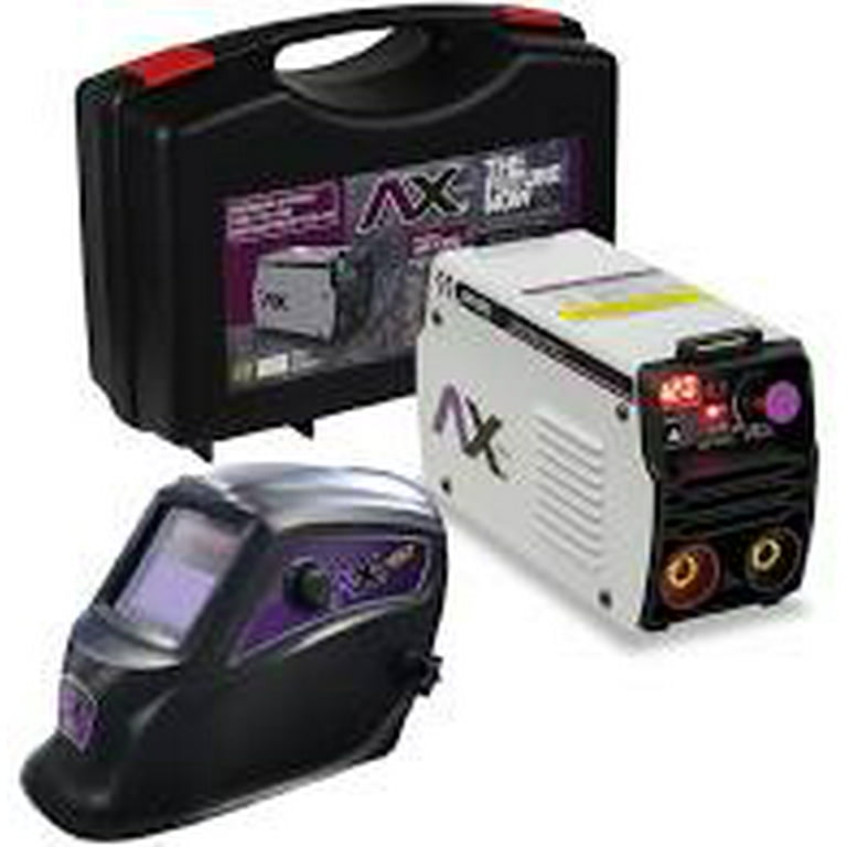 Axt-120tc Soldador Inversor 120a 110v Axtech + Careta Elect Ax Tech Electrodo Y Tig Lift 120A, 110V Con Maletin Plastico mas Careta Electronica