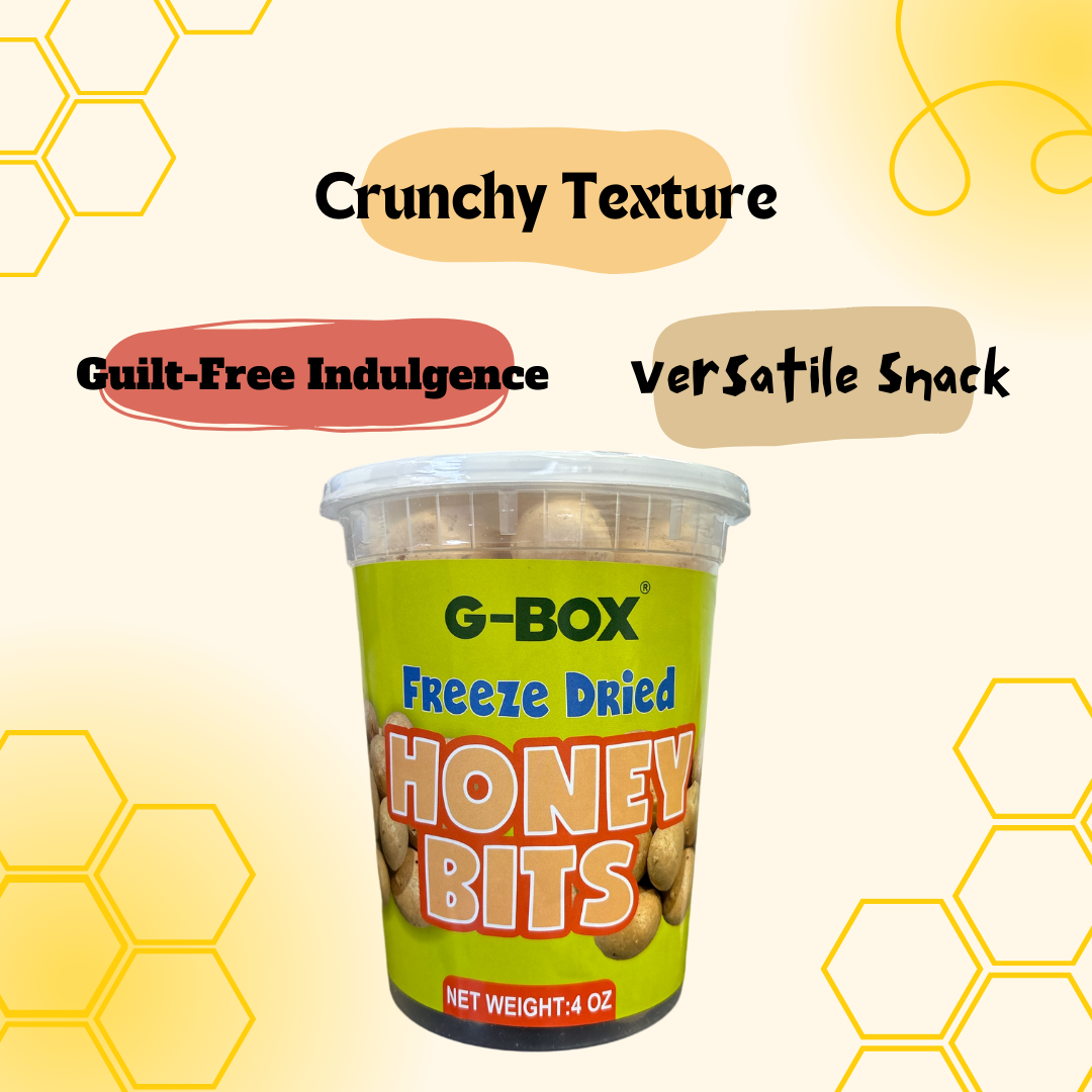 G-BOX FREEZE DRIED HONEY BITS CANDY-G-BOX