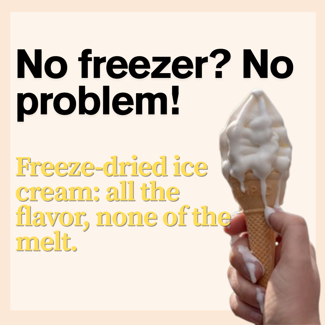 G-BOX FREEZE DRIED ICE CREAM CUBES (VANILLA)-G-BOX