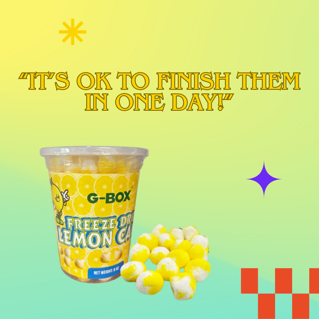 G-BOX FREEZE DRIED LEMON CANDY-G-BOX