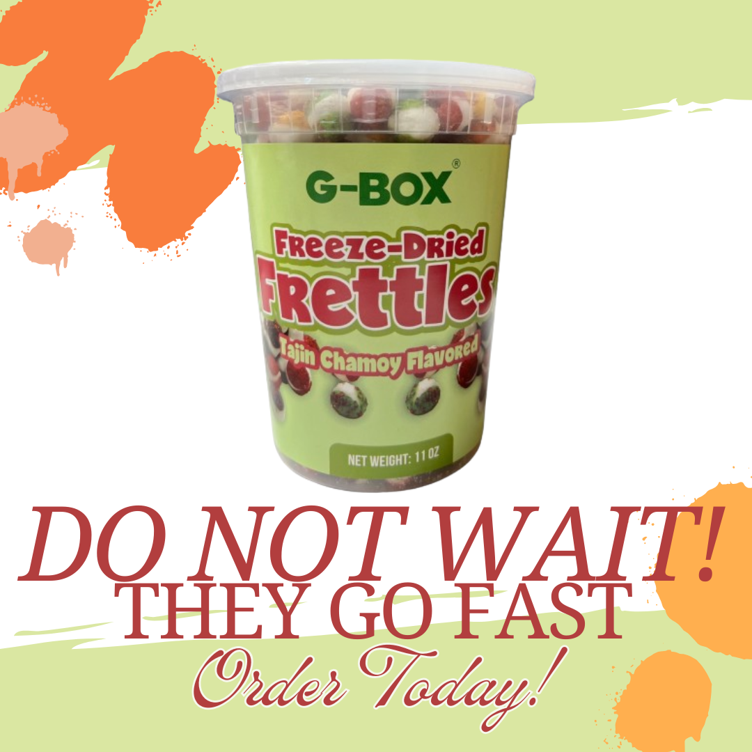 G-BOX FREEZE DRIED FRETTLES (CHAMOY FLAVOR)-G-BOX