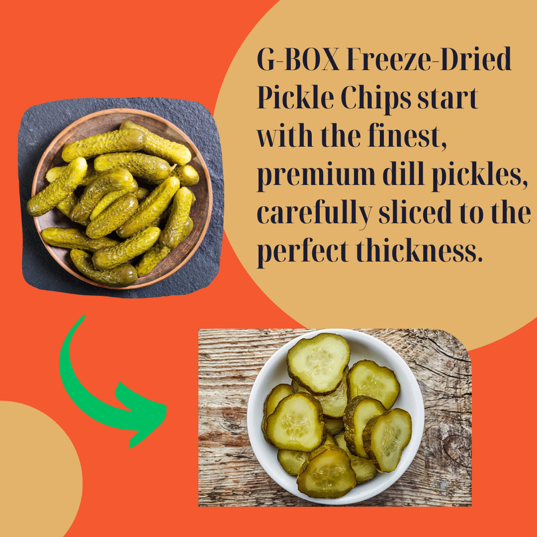 G-BOX FREEZE DRIED PICKLE CHIPS (CHAMOY FLAVOR)-G-BOX