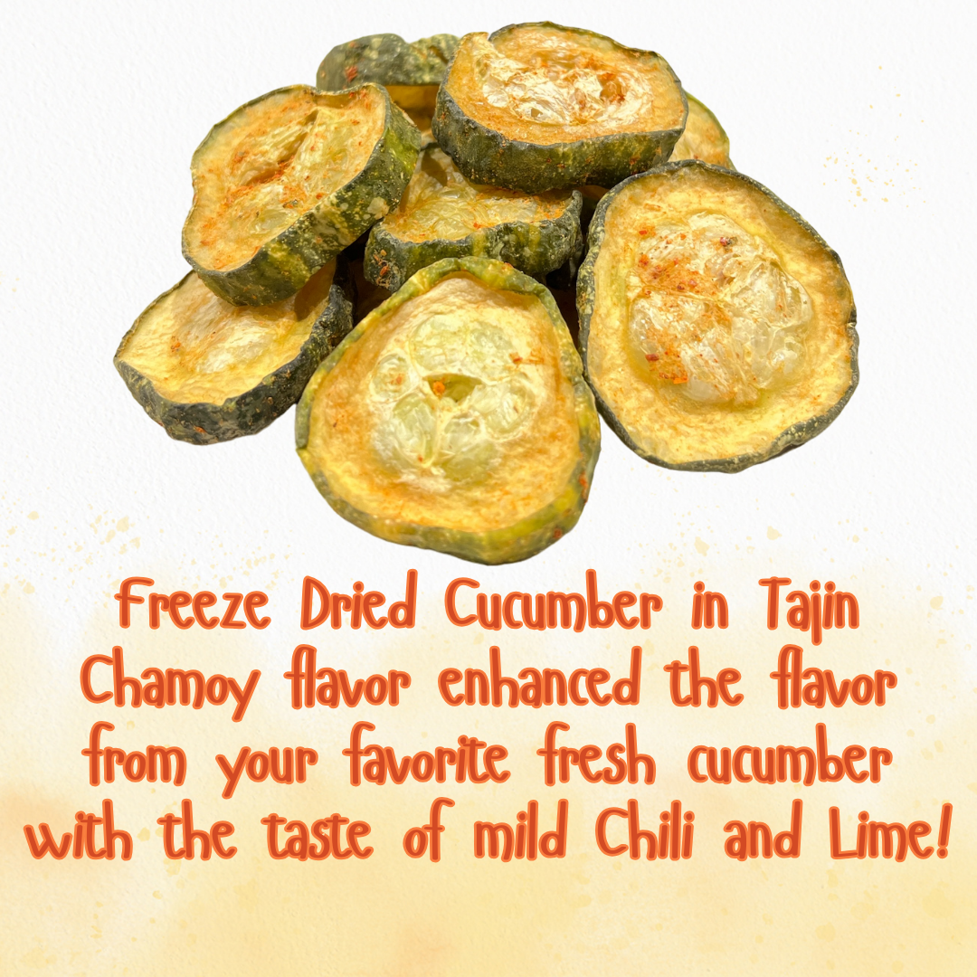 G-BOX FREEZE DRIED CUCUMBERS (CHAMOY FLAVOR)-G-BOX