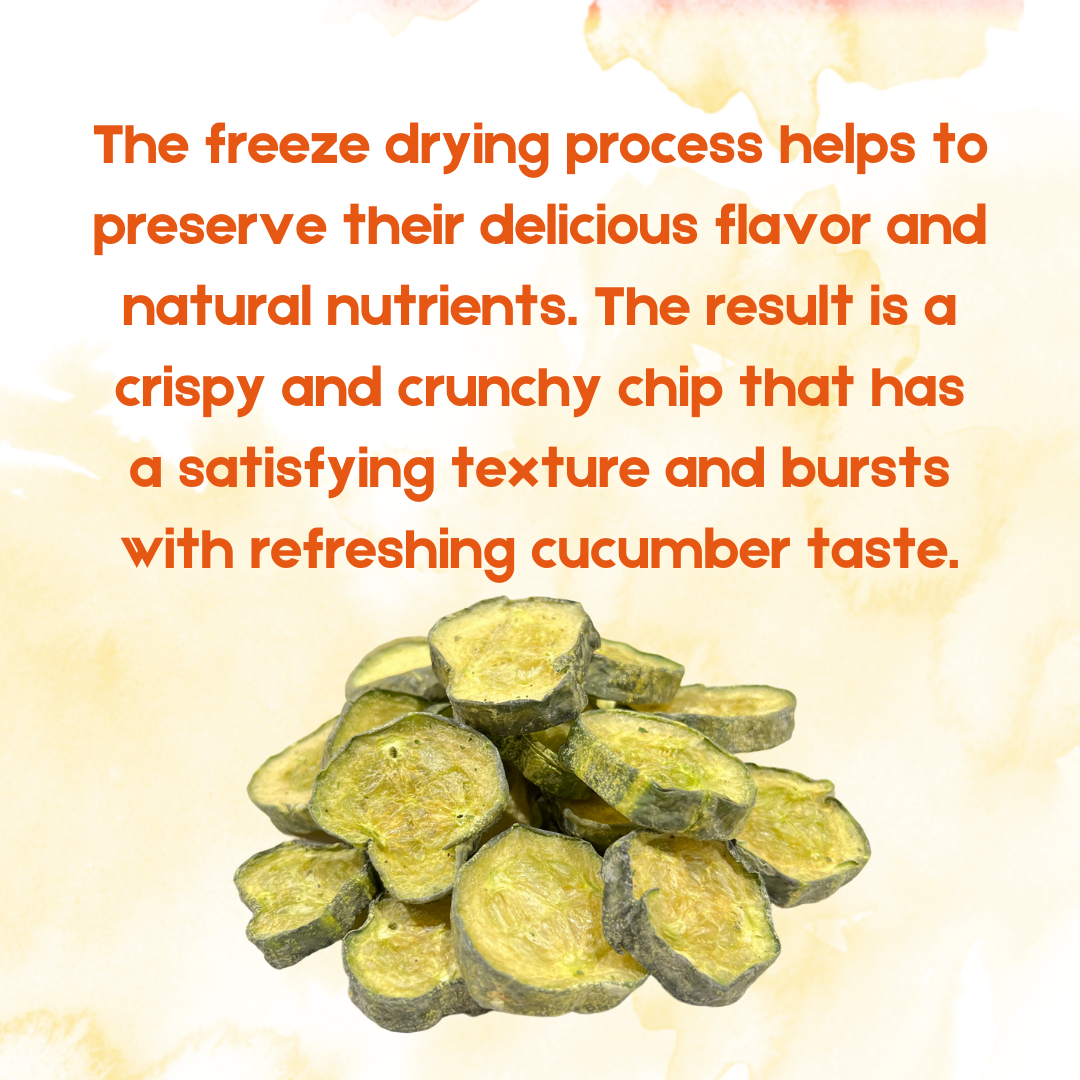 G-BOX FREEZE DRIED CUCUMBERS (RANCH FLAVOR)-G-BOX