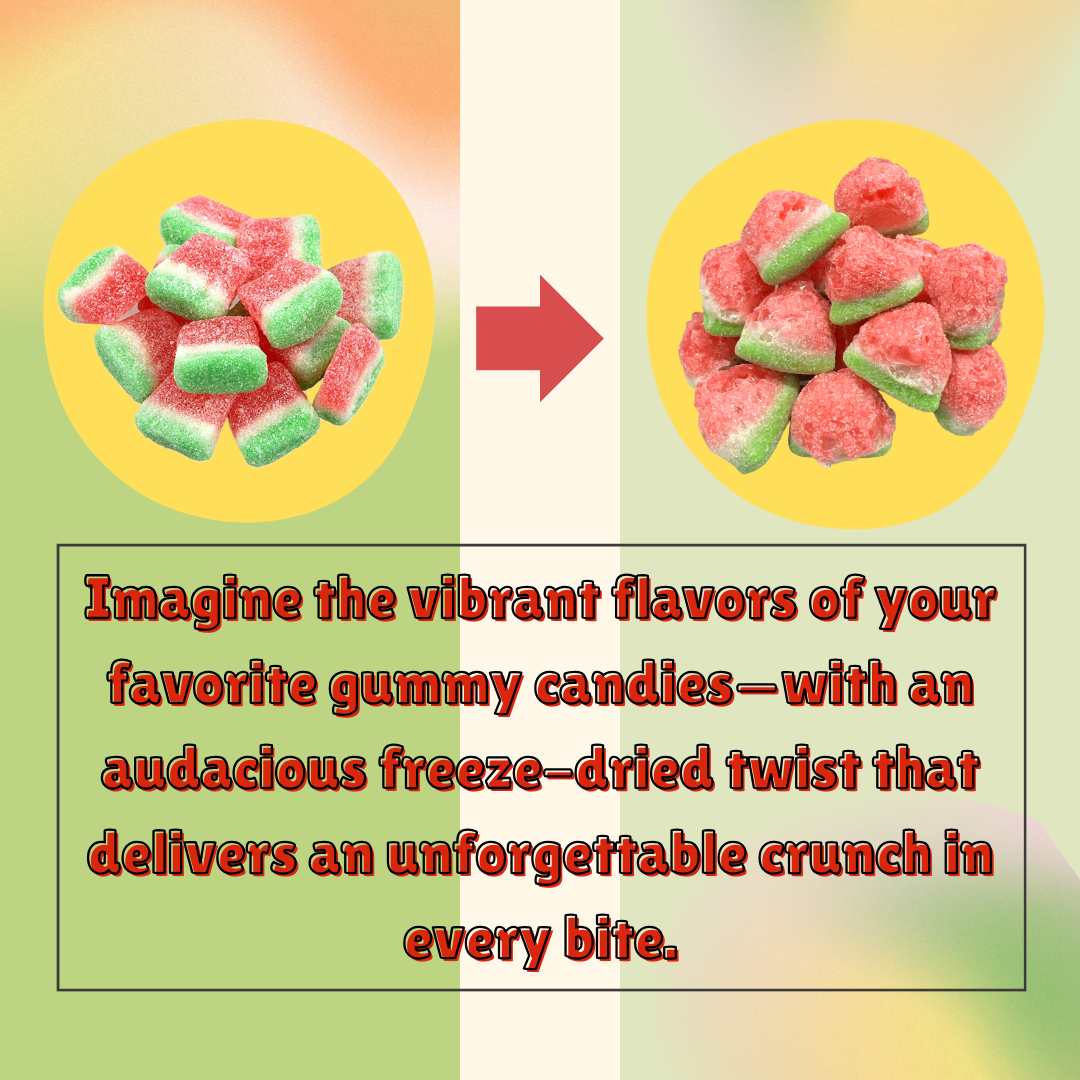 G-BOX FREEZE DRIED WATERMELON GUMMY CANDY-G-BOX