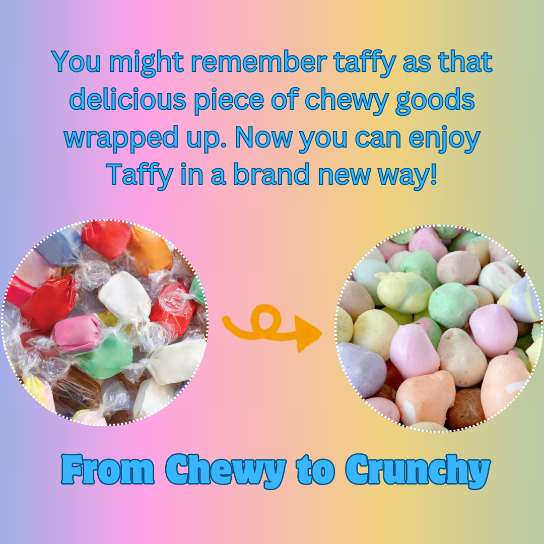 G-BOX FREEZE DRIED GREEN APPLE TAFFY PUFFS-G-BOX
