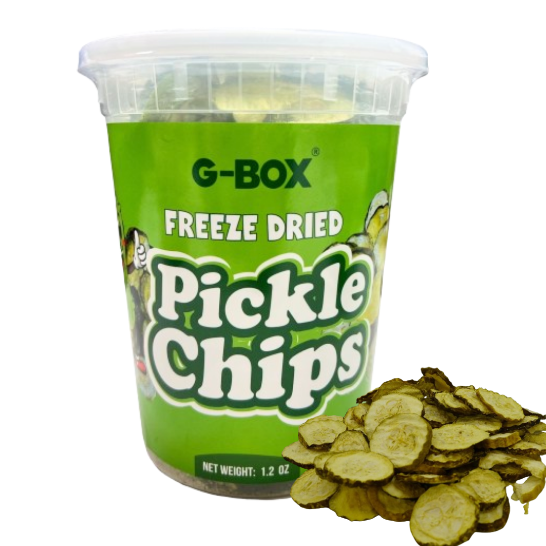 G-BOX FREEZE DRIED PICKLE CHIPS-G-BOX
