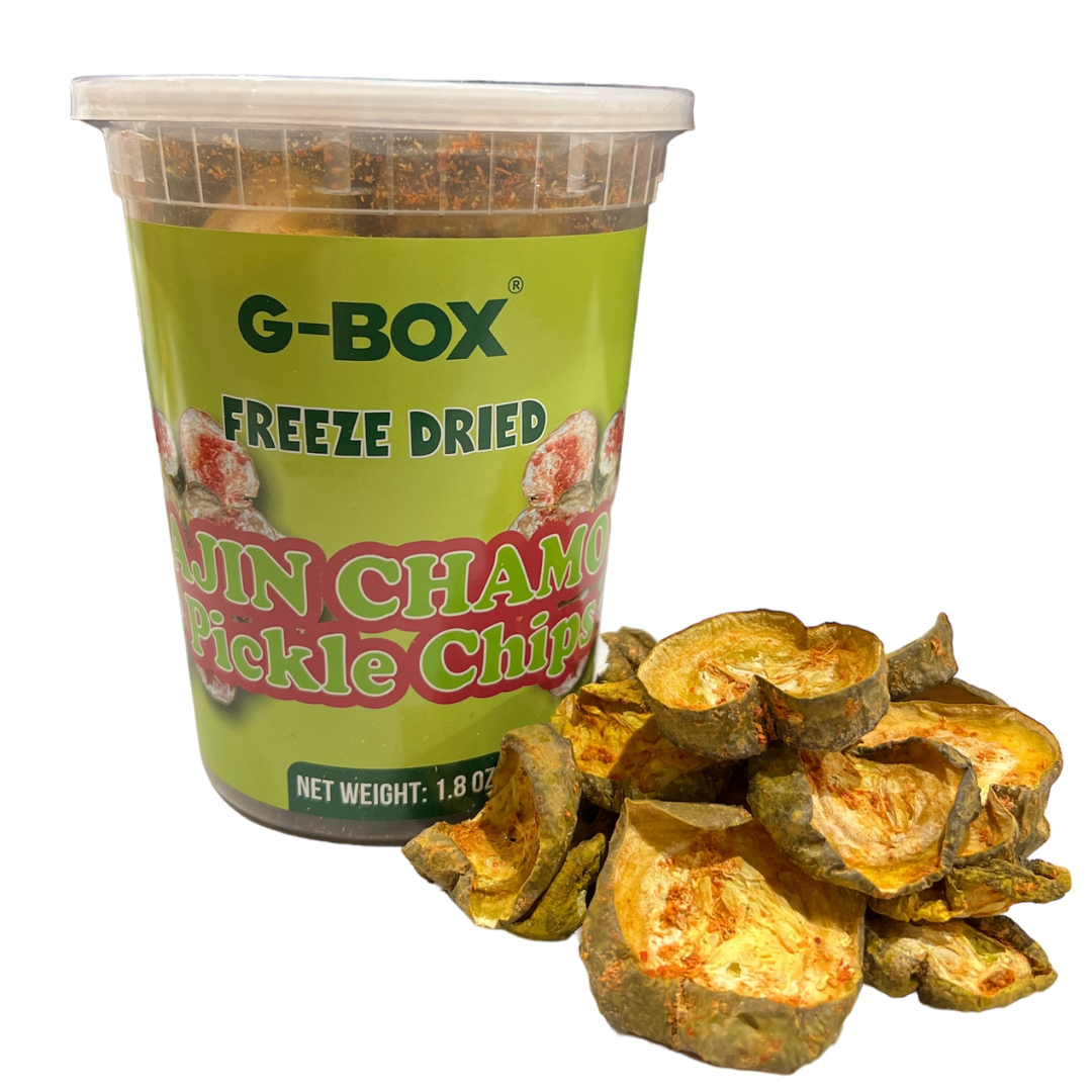 G-BOX FREEZE DRIED PICKLE CHIPS (CHAMOY FLAVOR)-G-BOX