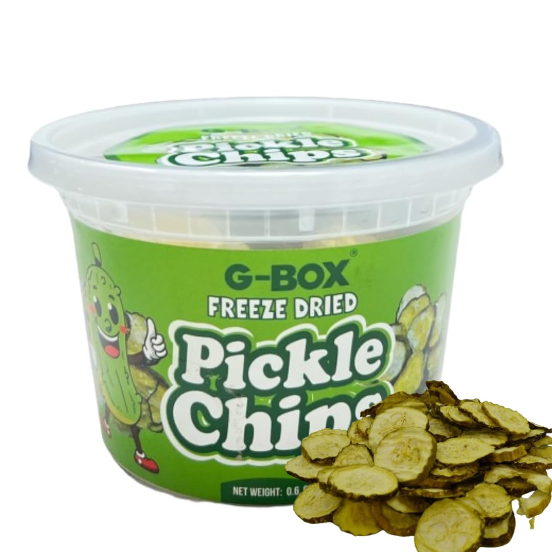 G-BOX FREEZE DRIED PICKLE CHIPS-G-BOX