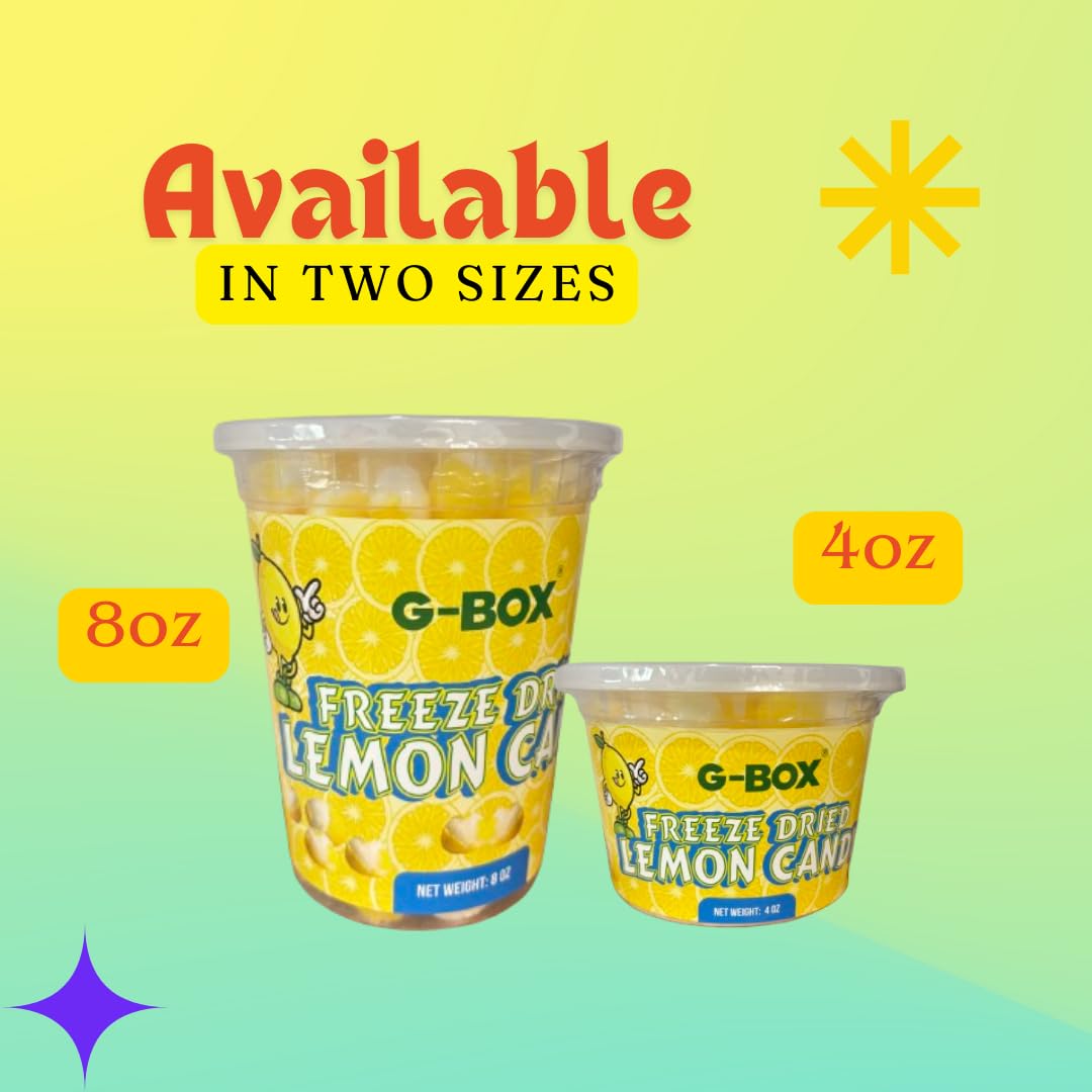 G-BOX FREEZE DRIED LEMON CANDY-G-BOX