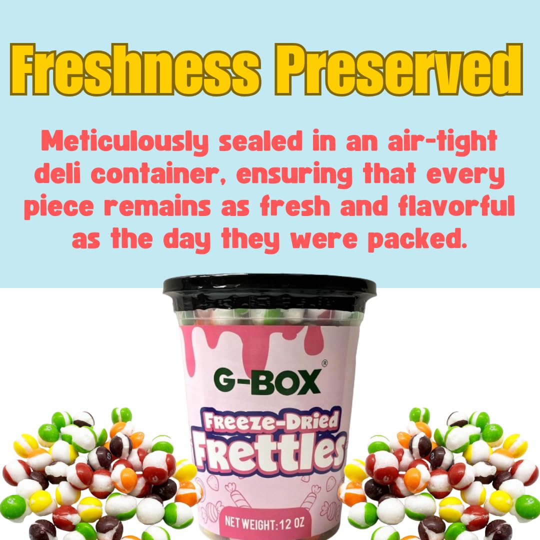 G-Box Freeze Dried Frettles Original Flavor Air-tight Sealed in a Deli Container-G-BOX