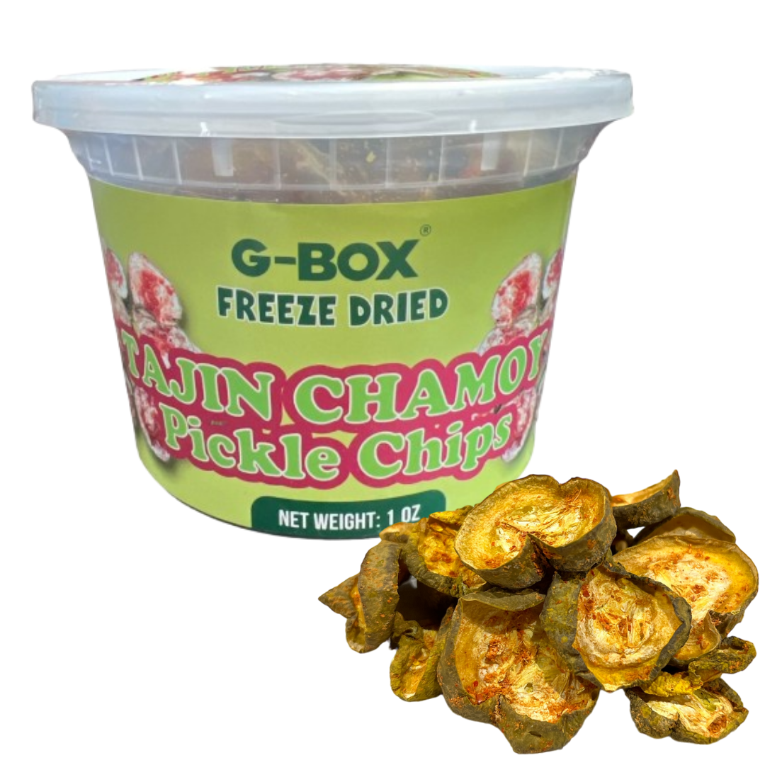 G-BOX FREEZE DRIED PICKLE CHIPS (CHAMOY FLAVOR)-G-BOX