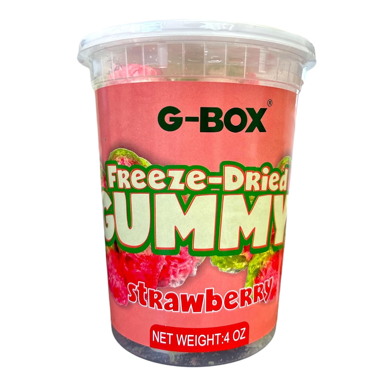 G-BOX FREEZE DRIED STRAWBERRY GUMMIES-G-BOX