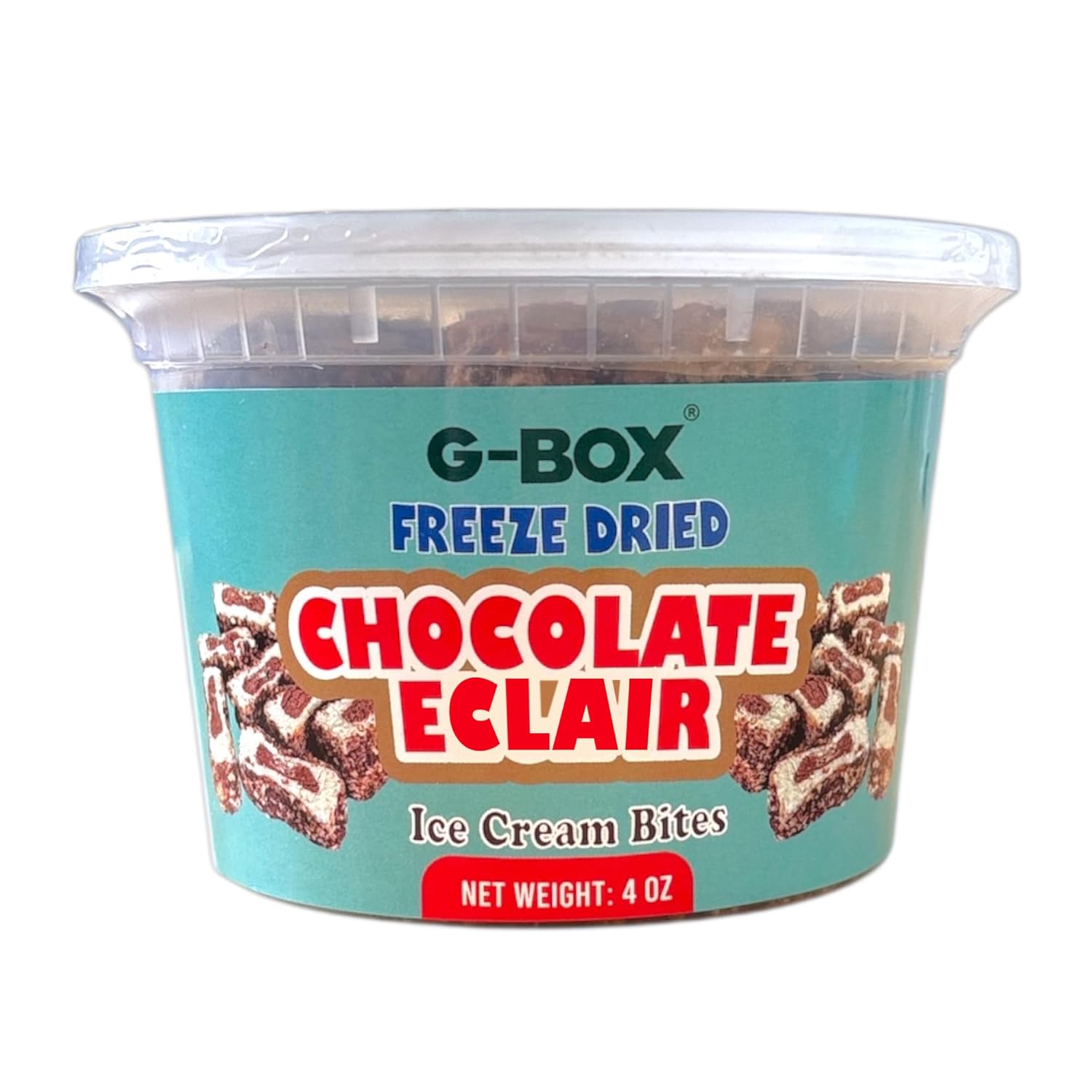 G-BOX FREEZE DRIED CHOCOLATE ECLAIR ICE CREAM BITES-G-BOX