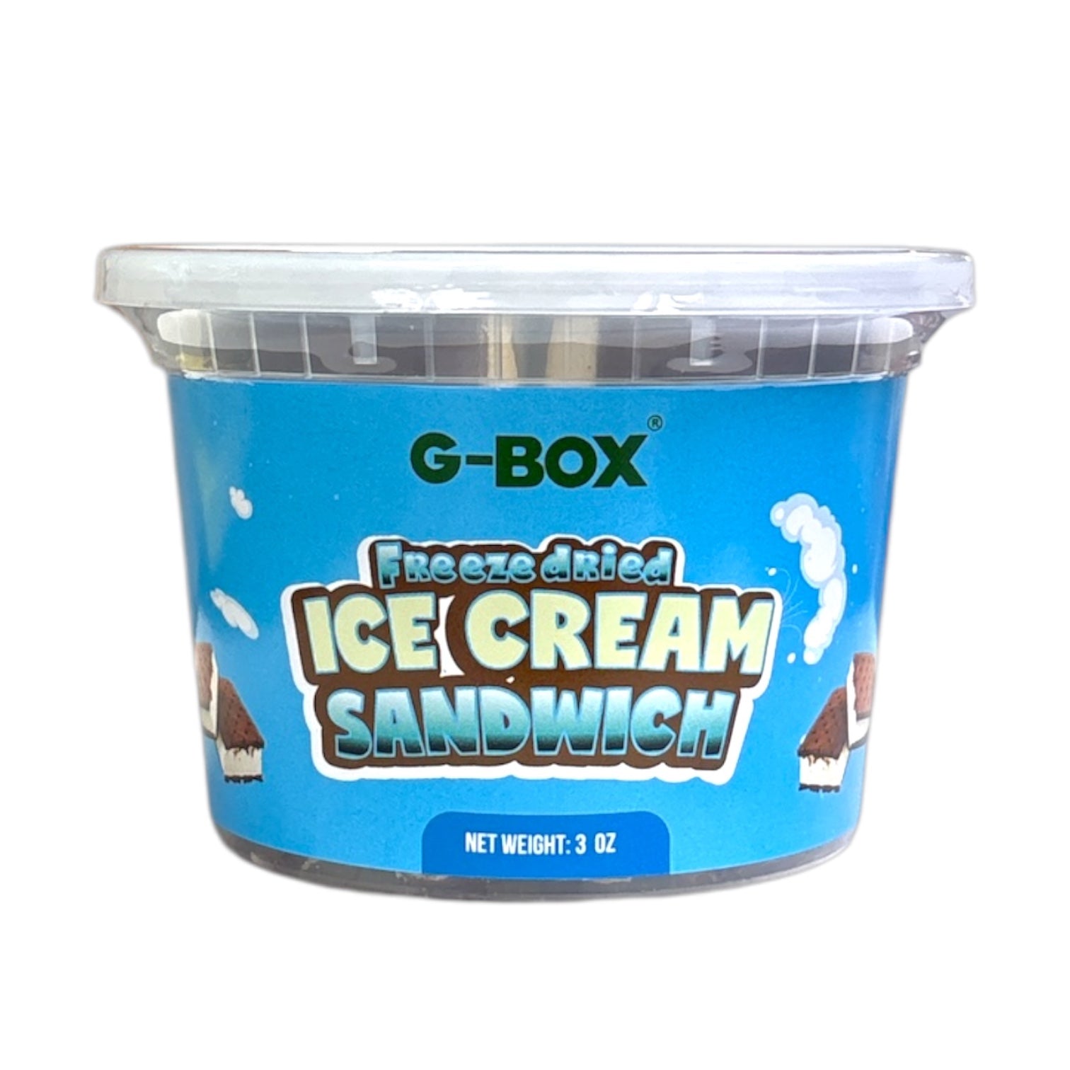 G-Box Freeze Dried Ice Cream Sandwich -  Astronaut Ice Cream Sandwich-G-BOX