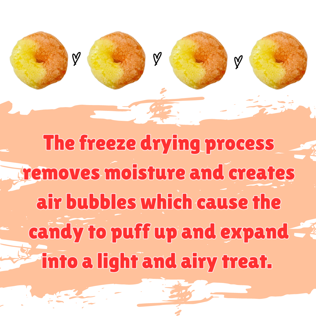G-BOX FREEZE DRIED PEACH RINGS-G-BOX