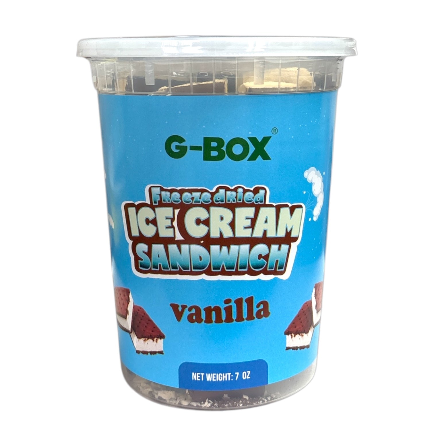 G-Box Freeze Dried Ice Cream Sandwich -  Astronaut Ice Cream Sandwich-G-BOX