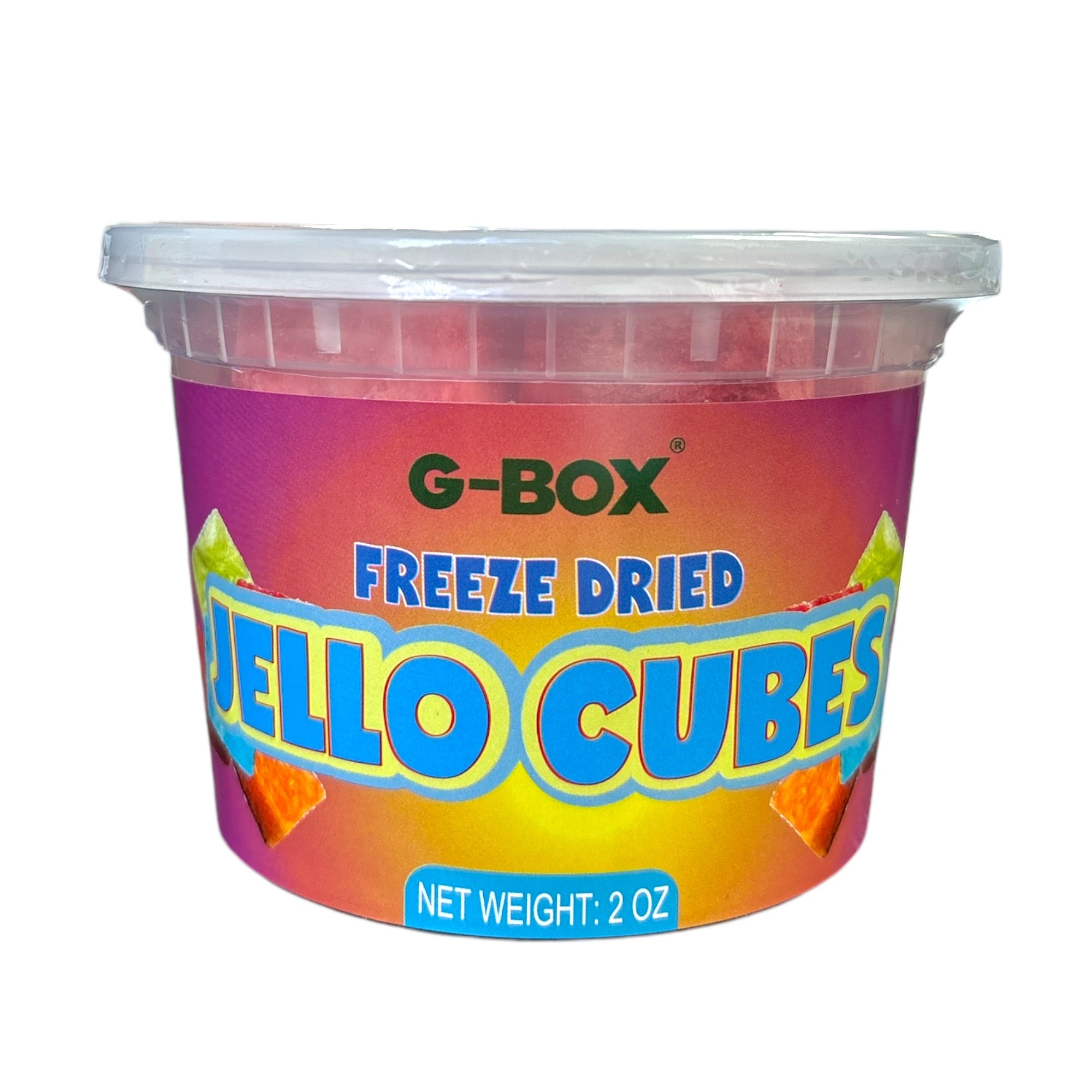 G-BOX FREEZE DRIED JELLO CUBES (CHERRY)-G-BOX