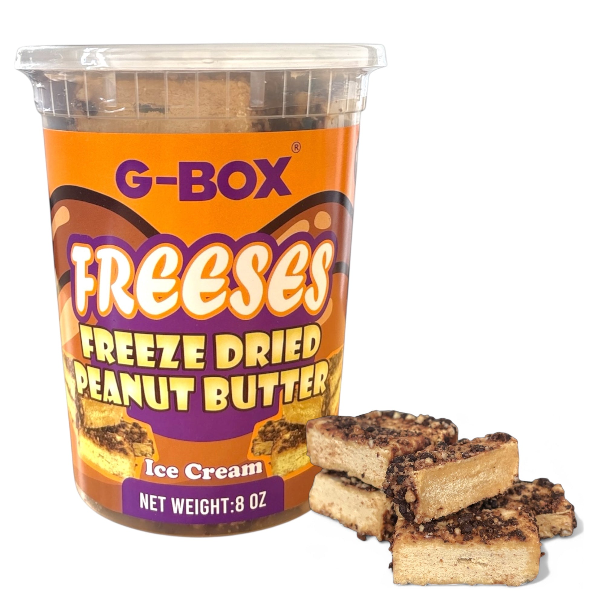 G-BOX FREESES - FREEZE DRIED PEANUT BUTTER ICE CREAM-G-BOX