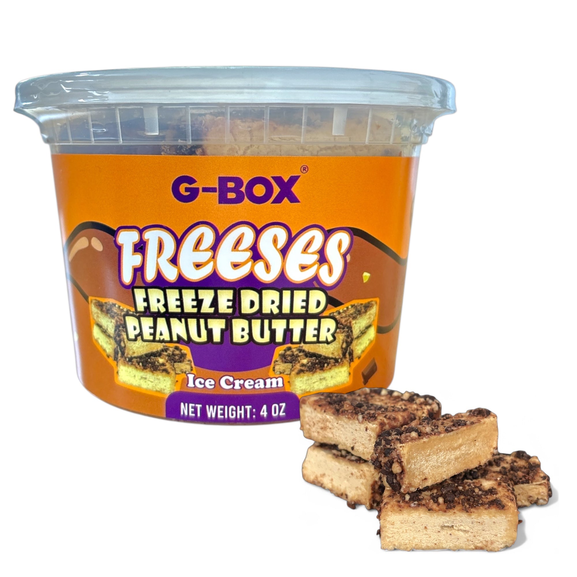 G-BOX FREESES - FREEZE DRIED PEANUT BUTTER ICE CREAM-G-BOX