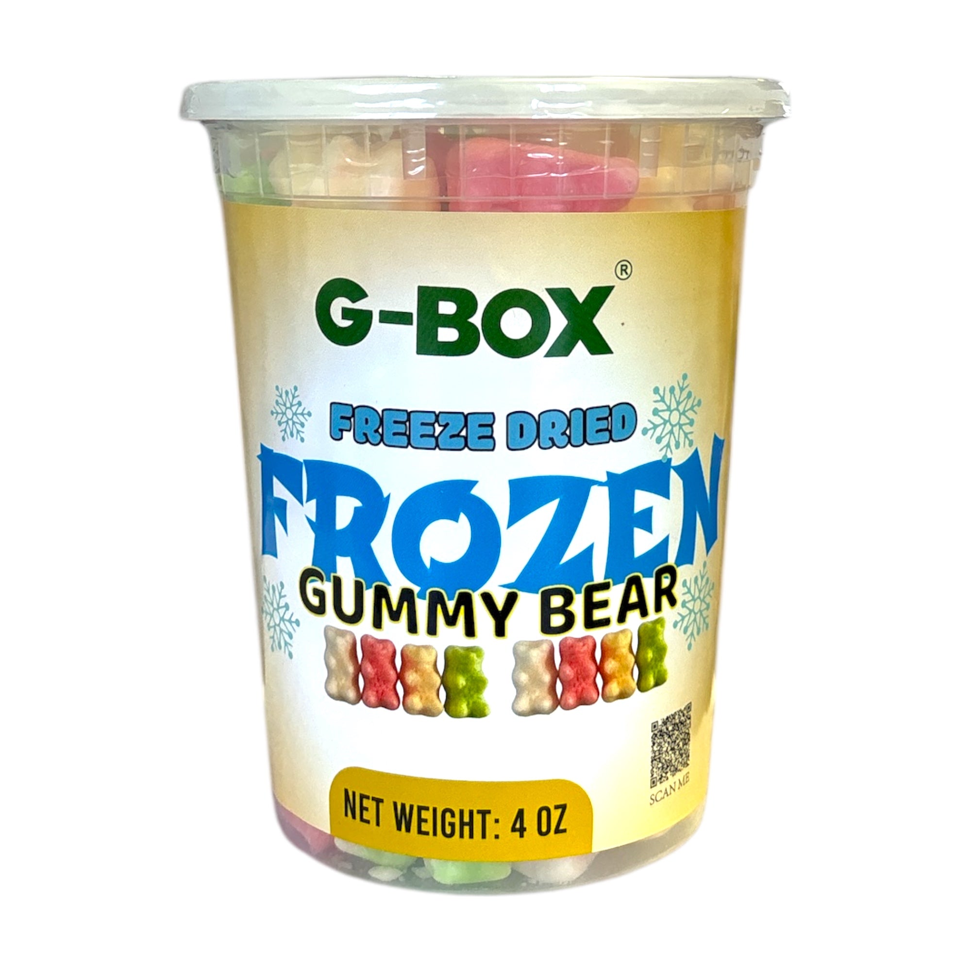 G-BOX FREEZE DRIED FROZEN GUMMY BEARS (LEMON LIME FLAVOR)-G-BOX