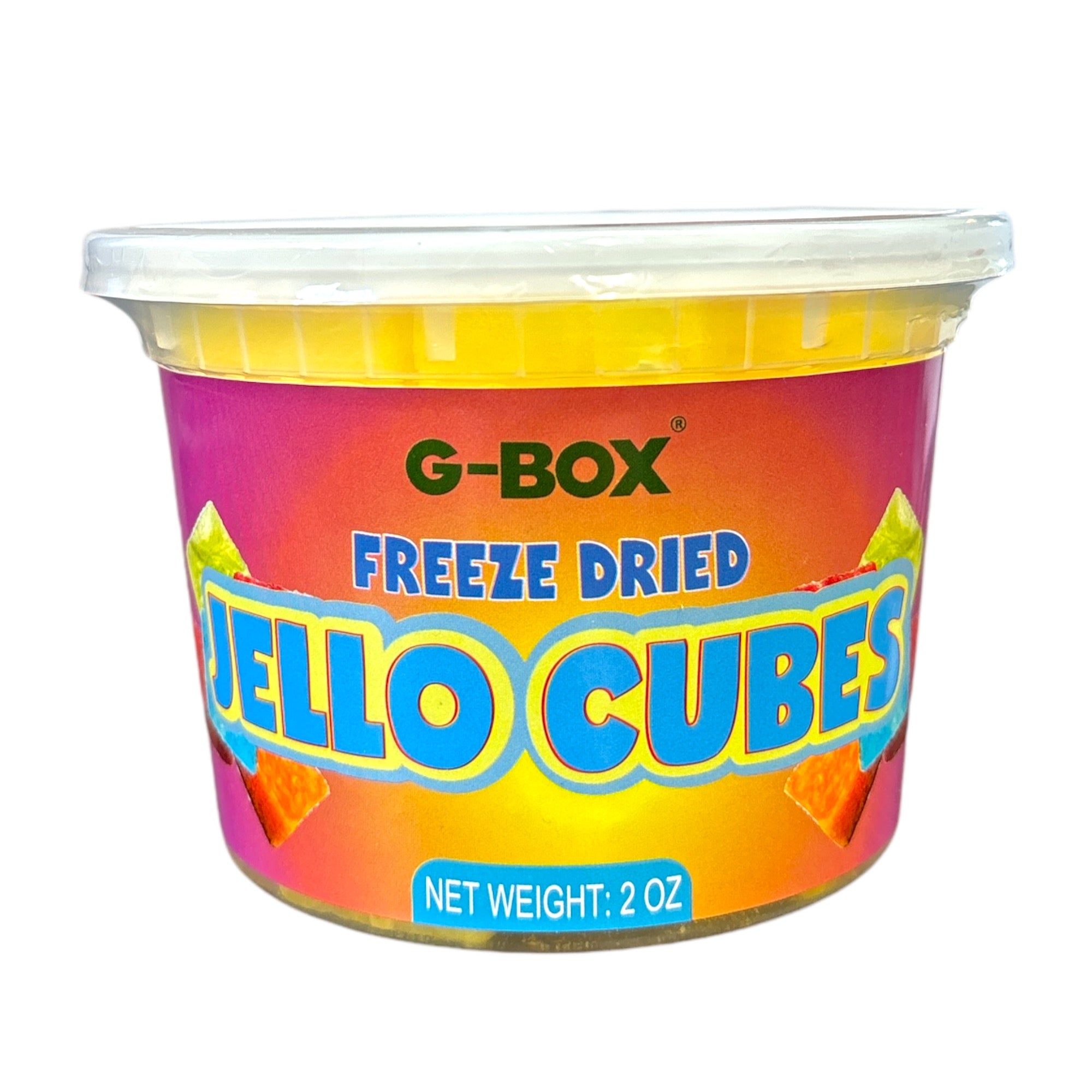 G-BOX FREEZE DRIED JELLO CUBES (LEMON)-G-BOX