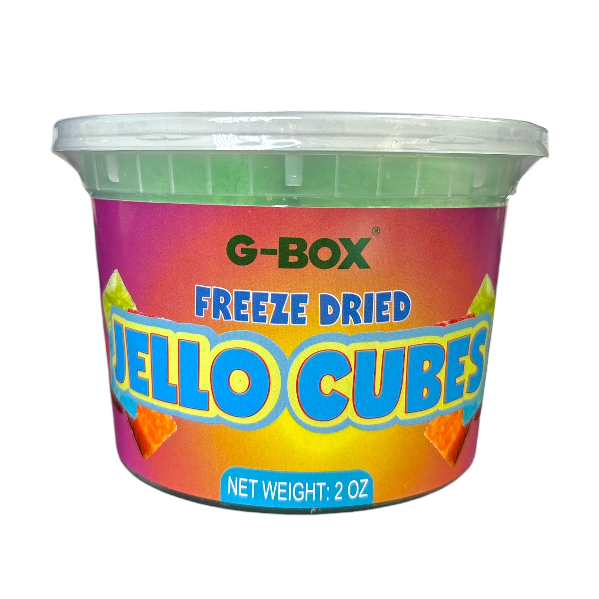 G-BOX FREEZE DRIED JELLO CUBES (LIME)-G-BOX