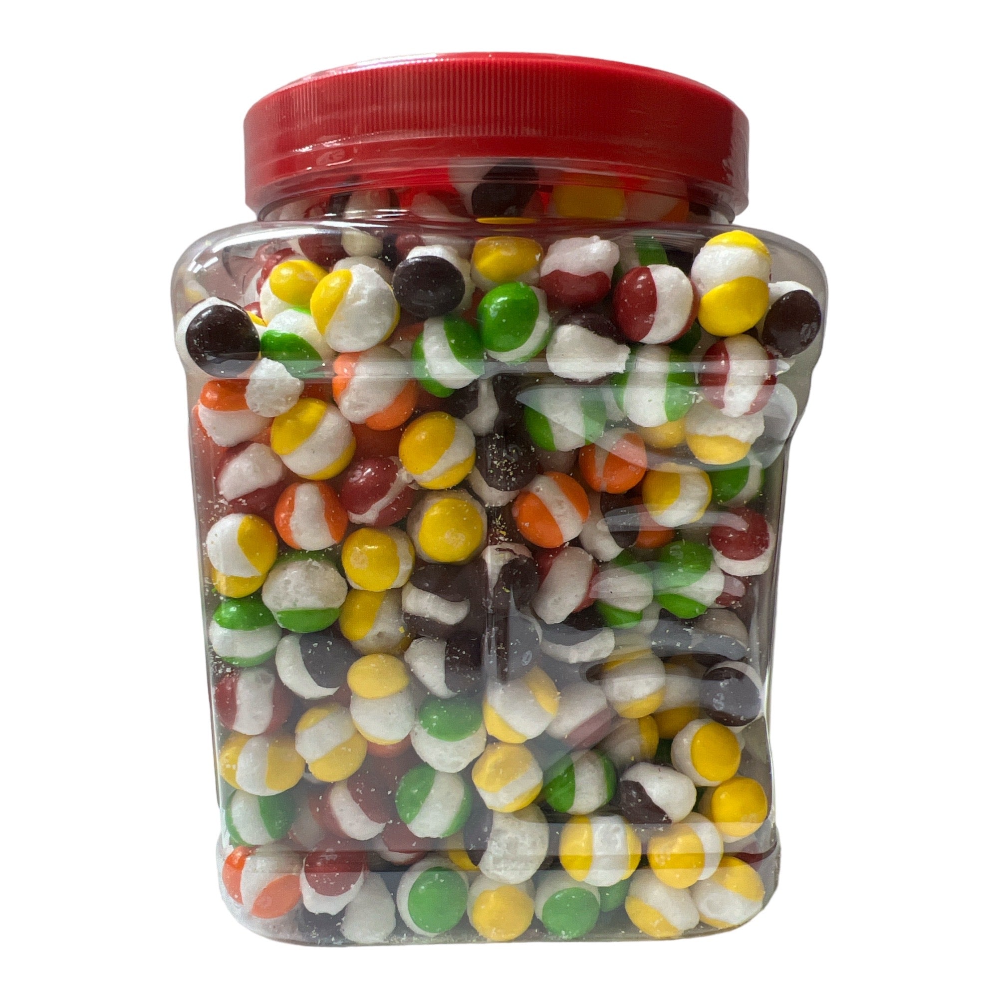 G-Box Crunchy Rainbow Candy in Jar Container-G-BOX